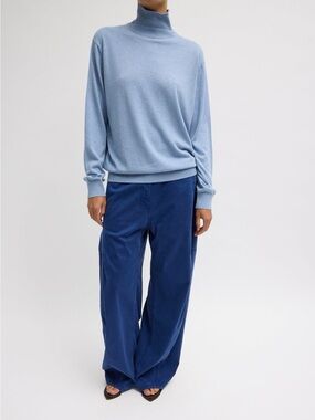 Tibi Reactive Vintage Garment Dyed Stretch Twill Sid Pant
